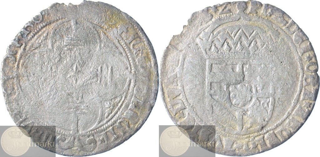 Maastricht - 1 Stuiver 1502 'Filips de Schone', Postzegels en Munten, Vóór koninkrijk, Zilver, Losse munt, Overige waardes