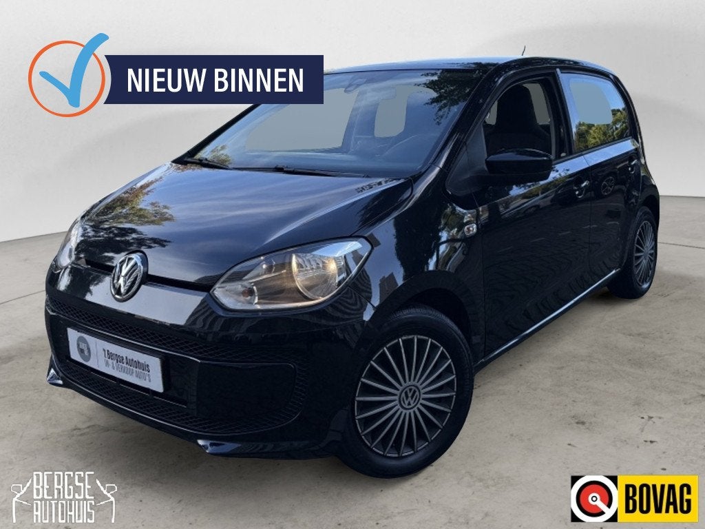 Volkswagen up! 1.0 move up! BlueM. Airco Navi Cruise Nap, Gebruikt, Up!, 840 kg, Zwart