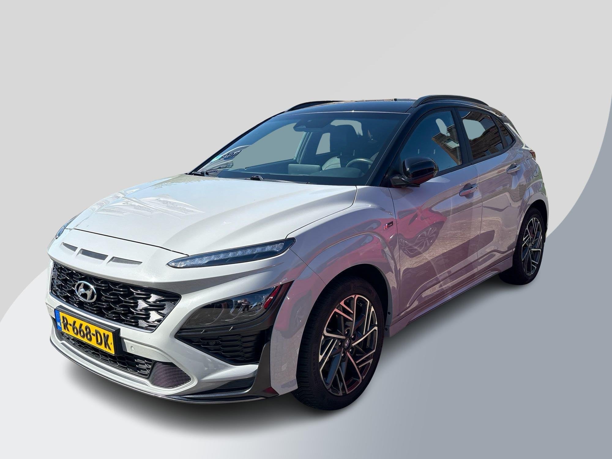 Hyundai Kona 1.0 T-GDI N Line | VOL! | Stoelventilatie & Ver, Auto's, Hyundai, Voorwielaandrijving, Dealer onderhouden, Gebruikt