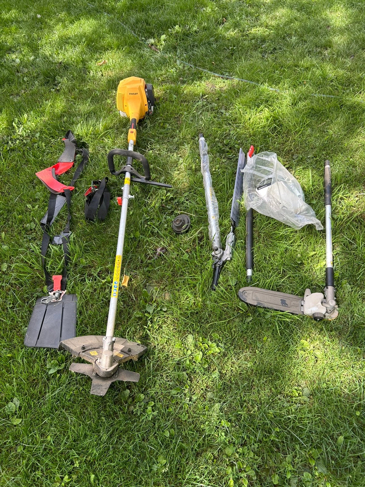 Stanley 4 in 1, Ophalen of Verzenden, Zo goed als nieuw, Benzine