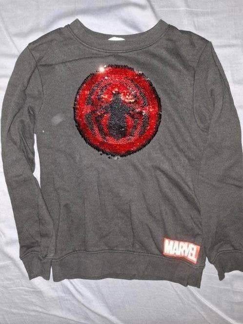 Trui Spiderman van H&M maat 122/128, Trui of Vest, H&M, Ophalen of Verzenden, Zo goed als nieuw