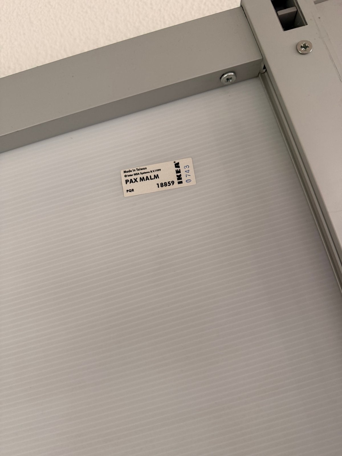2 IKEA Pax Malm spiegeldeuren 100x190 cm met montageset, Ophalen, Gebruikt, 100 tot 150 cm, Glas
