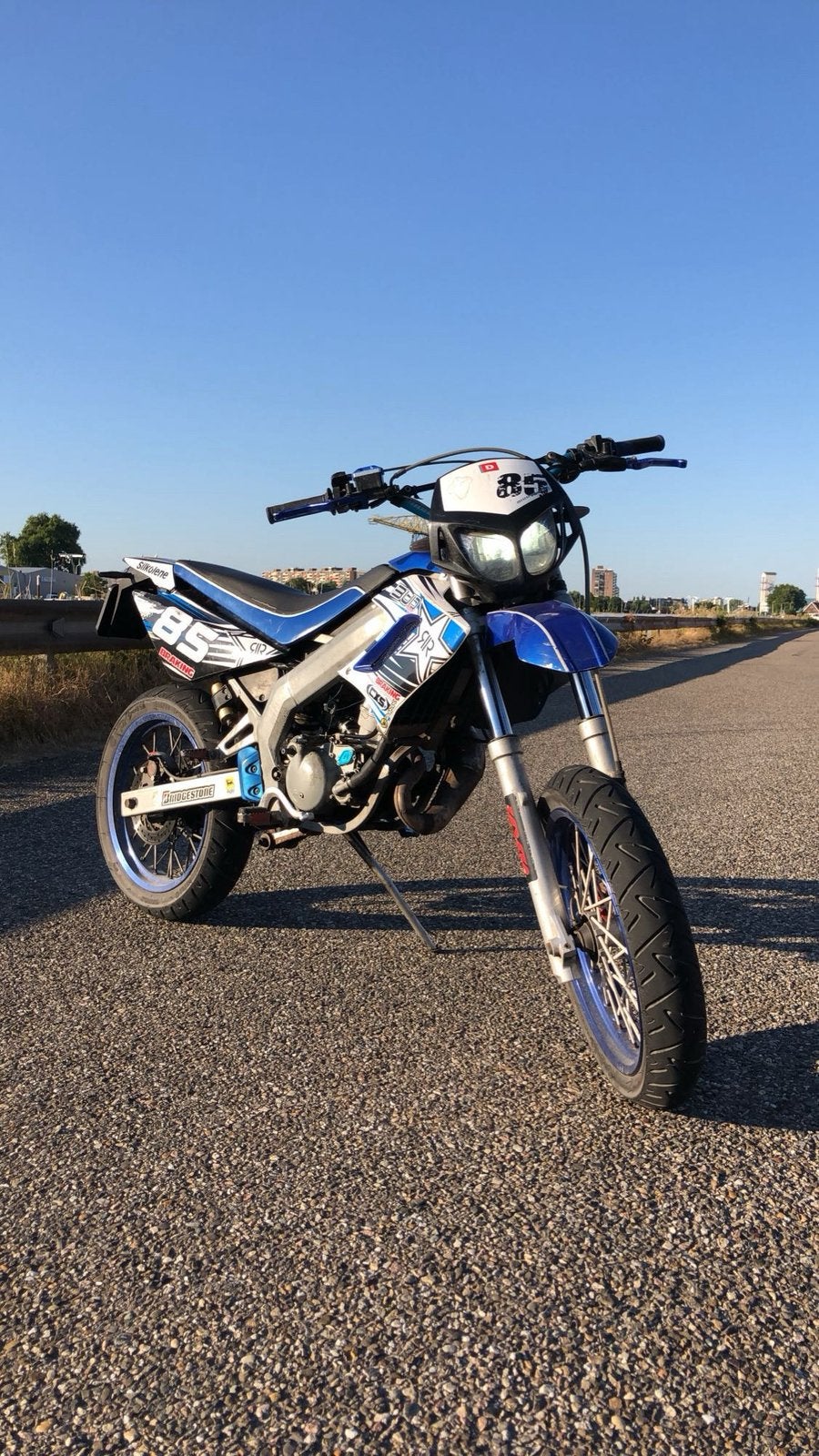 Derbi senda drd 85 anniversary, Ophalen, 6 versnellingen, Gebruikt, Maximaal 45 km/u