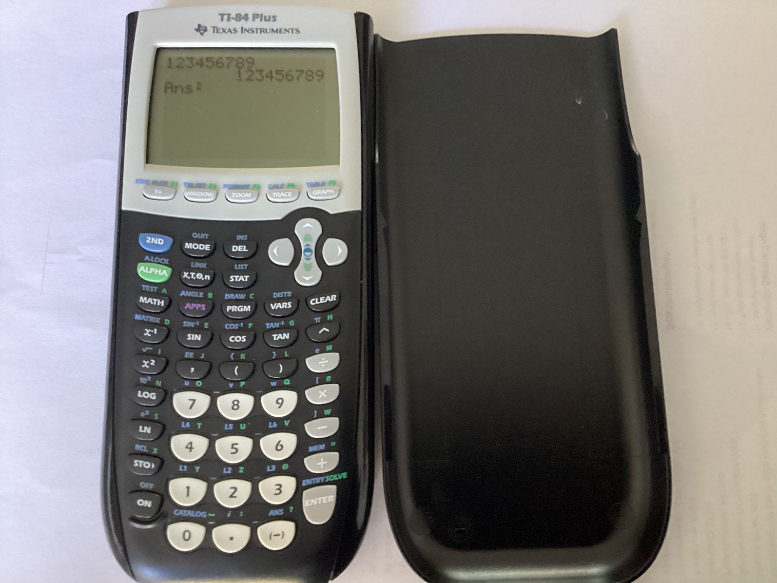 Texas TI-84-Plus Grafische rekenmachine., Ophalen of Verzenden, Zo goed als nieuw