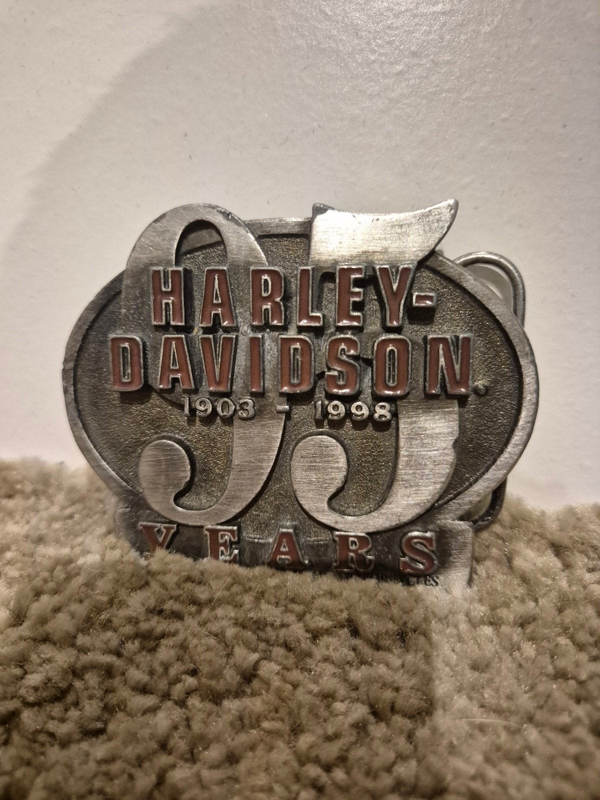 Harley davidson buckle, Ophalen of Verzenden