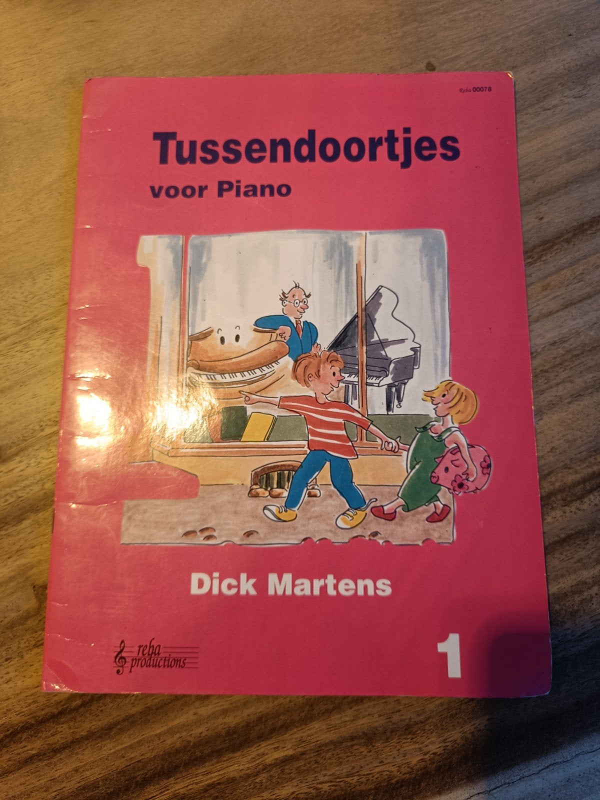 Tussendoortjes voor Piano - Dick Martens (Deel 1), Gebruikt, Ophalen of Verzenden, Artiest of Componist, Piano