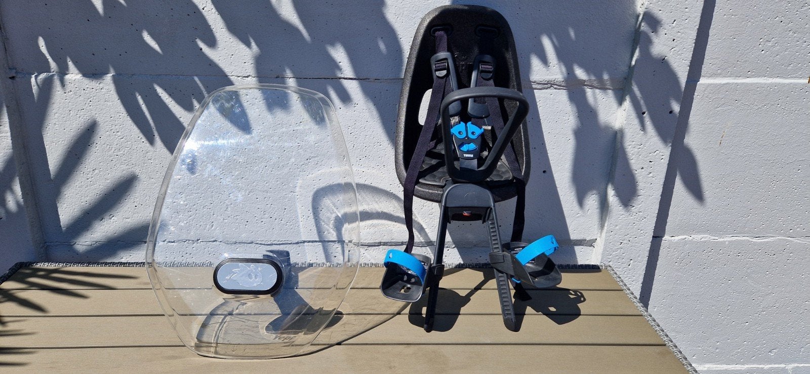 Thule Yepp Nexxt Mini Fietszitje met Windscherm, Fietsen en Brommers, Ophalen of Verzenden