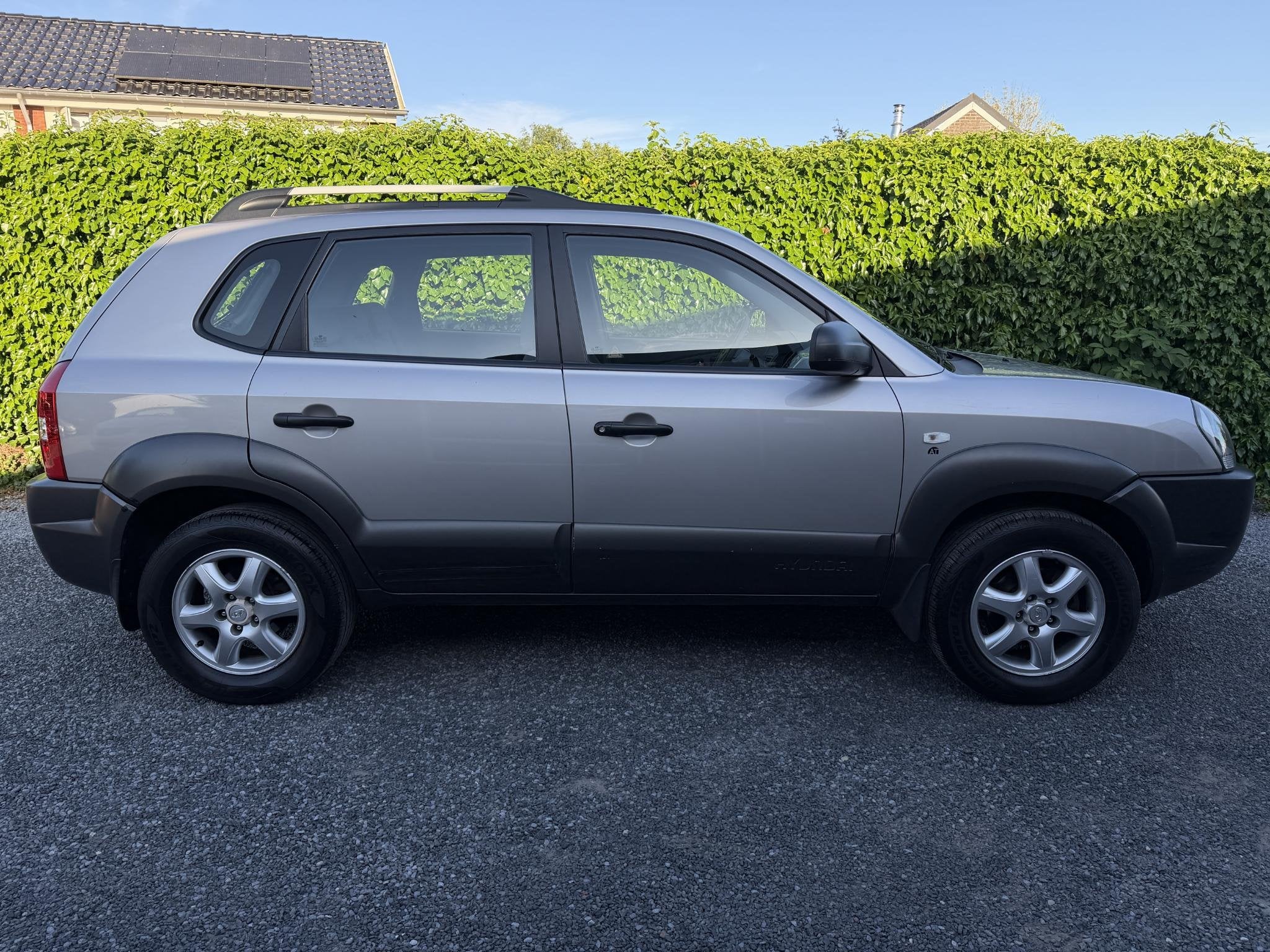 Hyundai Tucson 2.0i Active | Airco | Elekt. Ramen | Trekhaak, Stof, Gebruikt, 4 cilinders, Origineel Nederlands