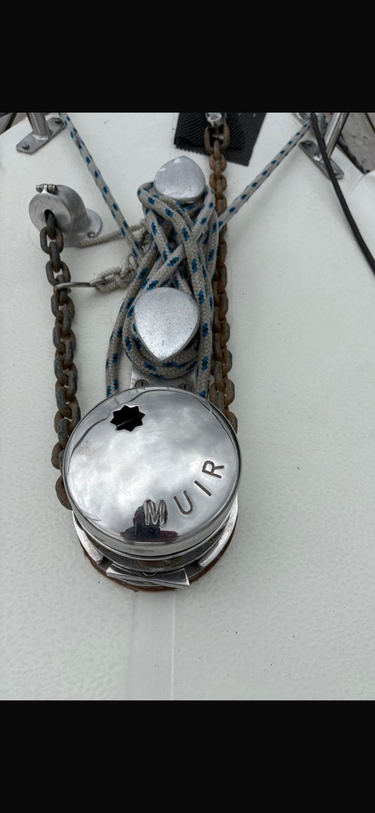 Ankerketting 8 mm, Ophalen, Gebruikt, Ankeren en Afmeren, Zeilboot of Motorboot