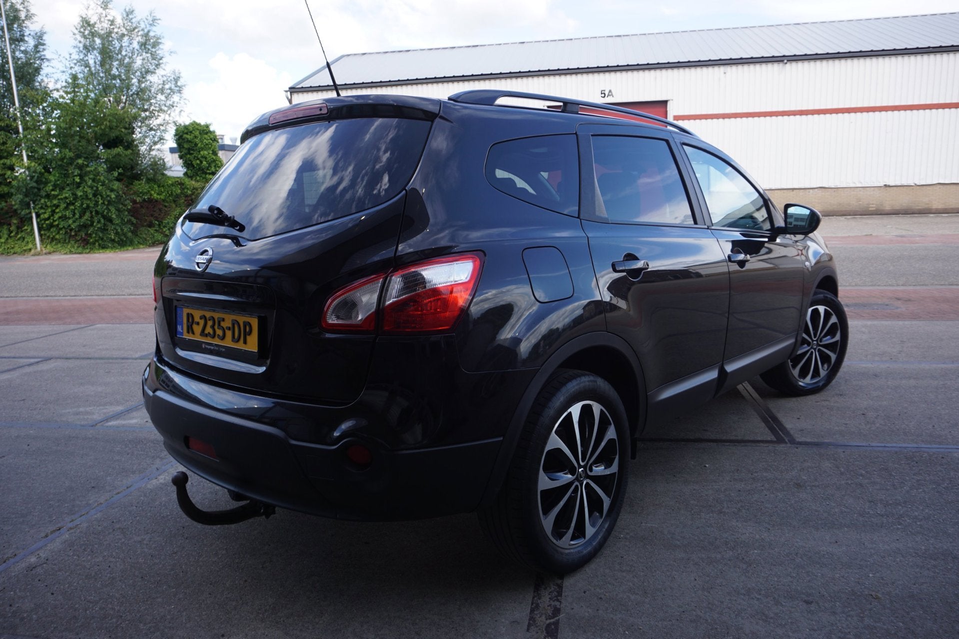 Nissan Qashqai +2 2.0 360, Euro 5, Stof, Gebruikt, Zwart