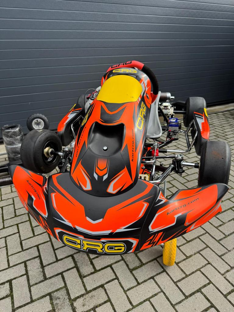 CRG Black mirror TM Mini 3 60CC raceklaar, Ophalen, Gebruikt, Kart