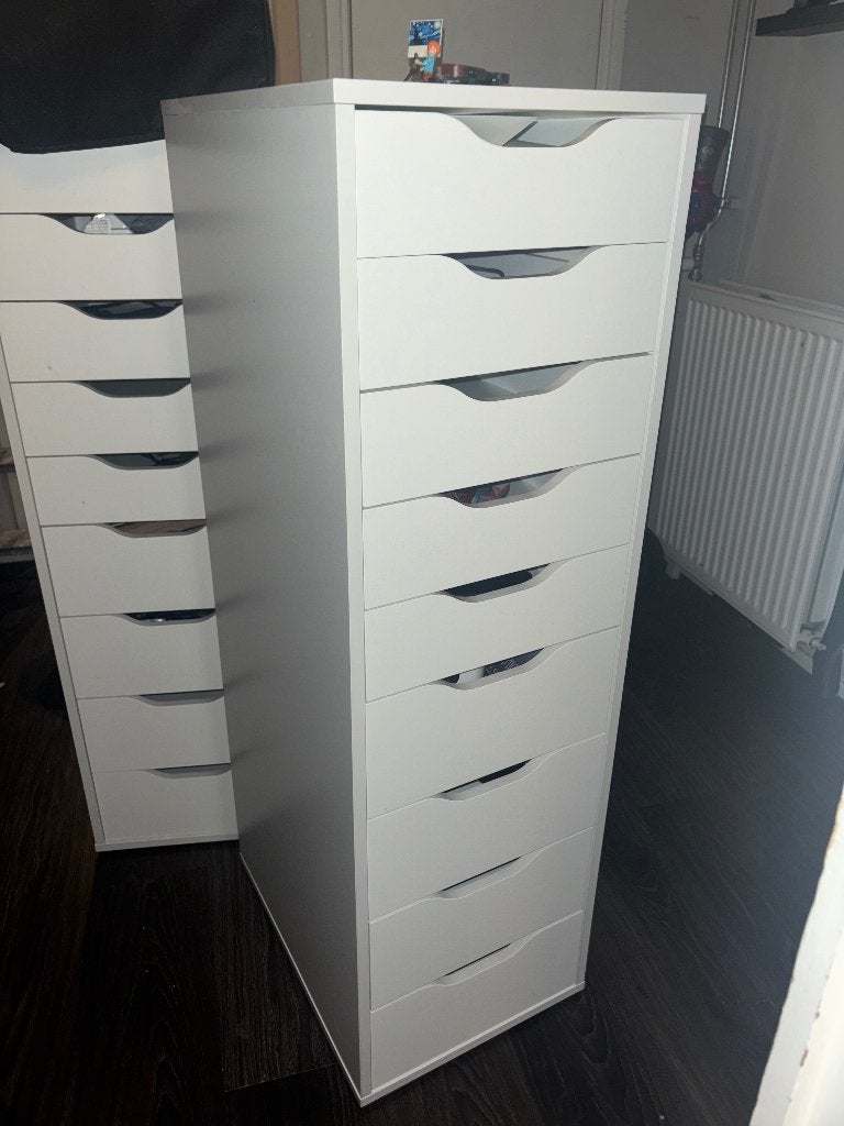 Ikea ladekast ALEX, Ophalen, Overige materialen, Minder dan 50 cm, 5 laden of meer