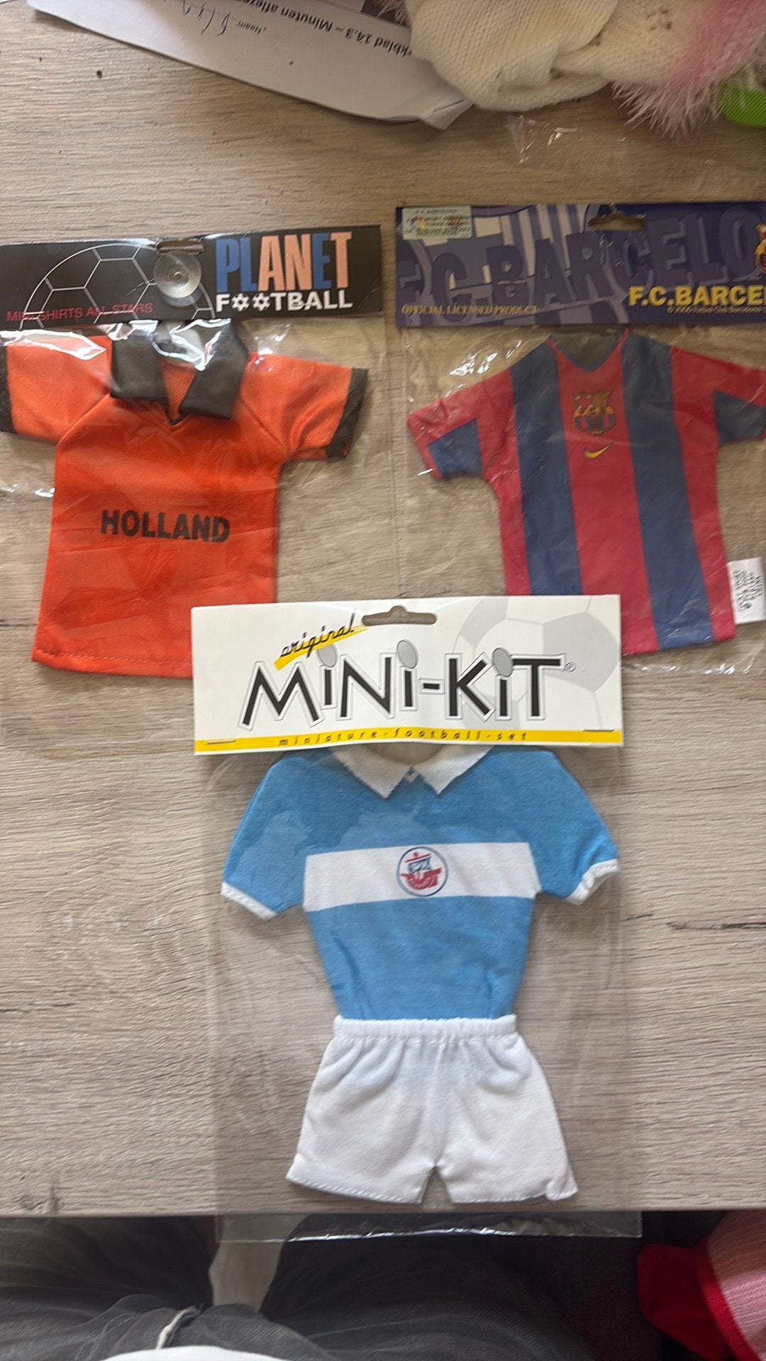 Minidressjes verschillende voetbalclubs, Maat XS of kleiner, Ophalen of Verzenden, Zo goed als nieuw, Shirt