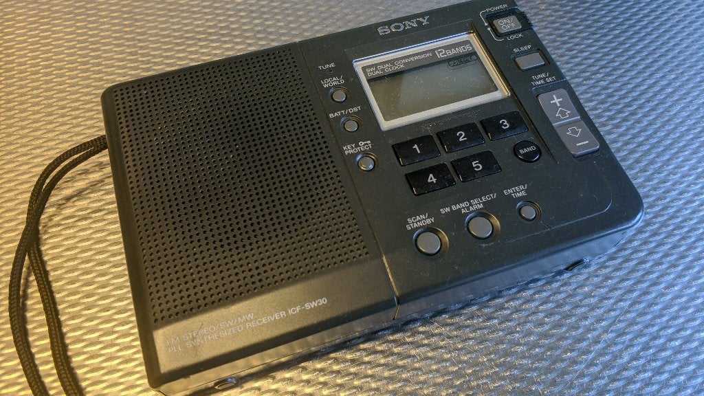 Sony ICF-SW30 Wereld ontvanger "Voor je noodpakket, Audio, Tv en Foto, Radio's, Ophalen, Wereldontvanger