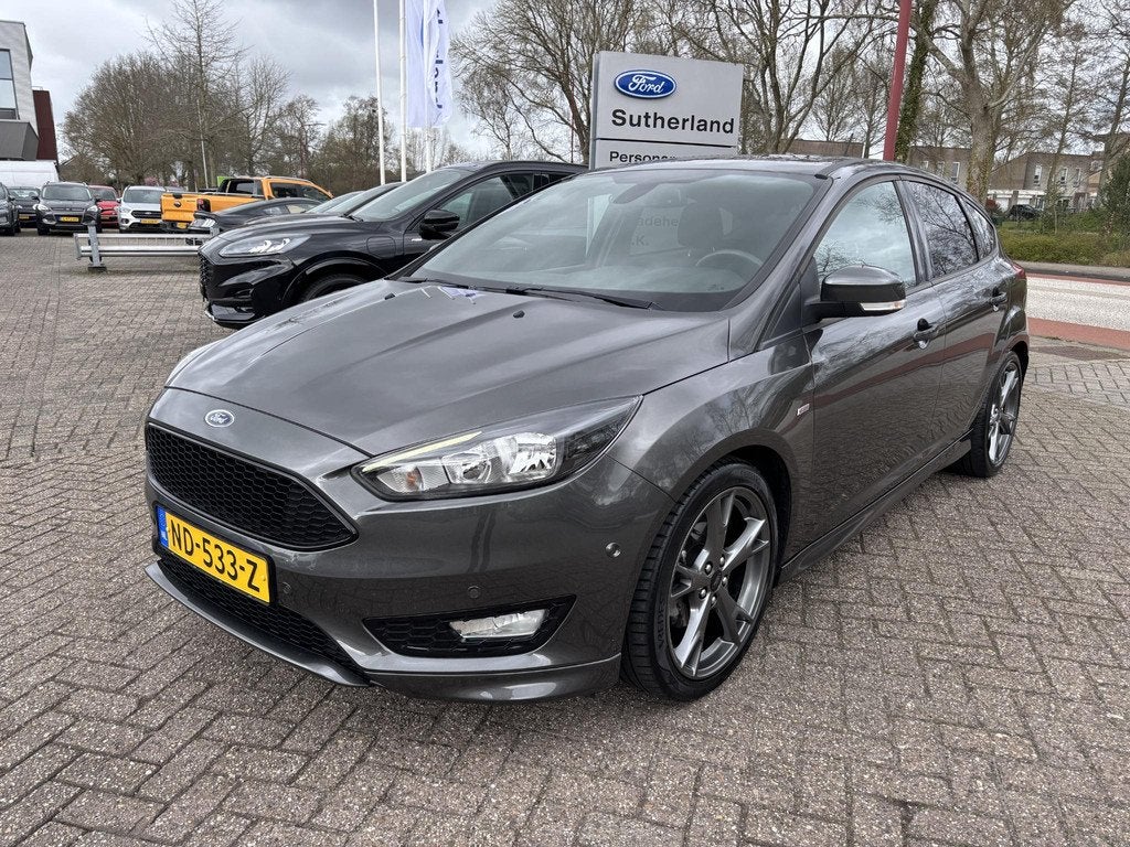 Ford Focus 1.0 Ecoboost ST-Line 125pk Achteruitrijcamera | 1, Gebruikt, Origineel Nederlands, 3 cilinders, Automatische klimaatregeling