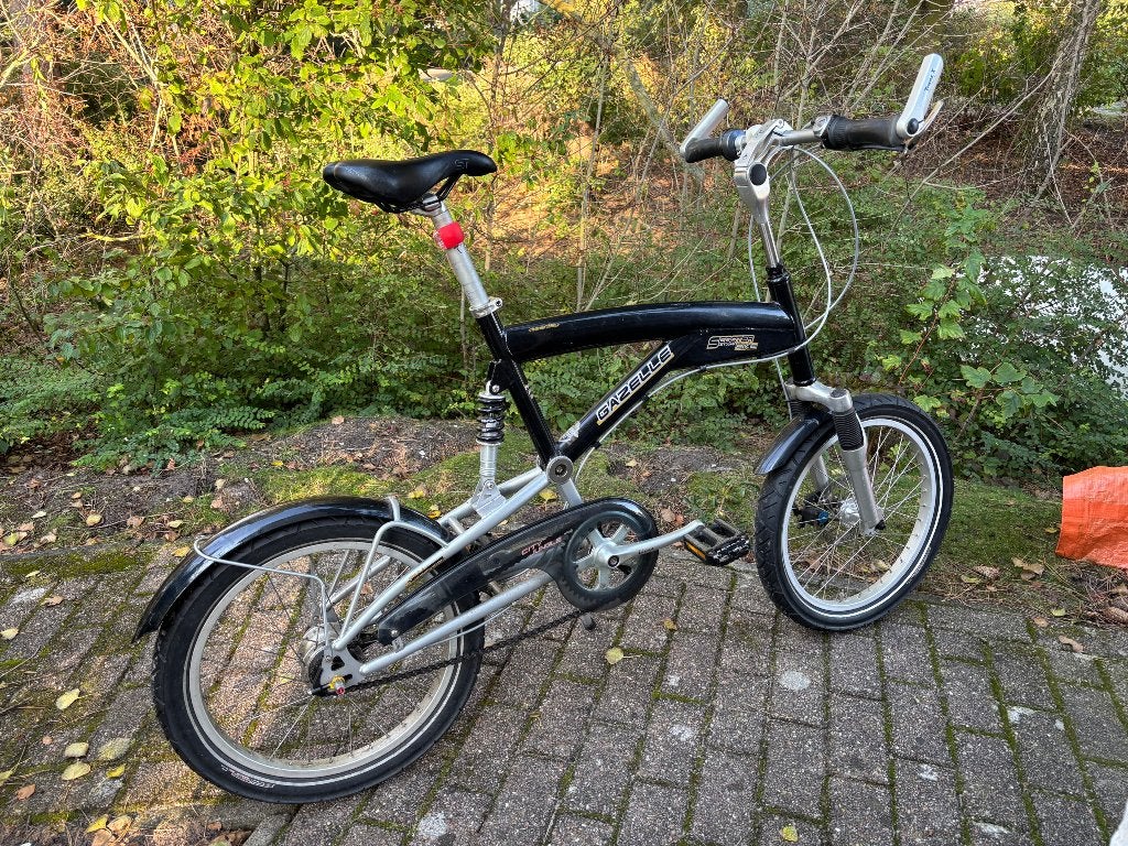 Fiets gazelle scooterbike pro, Fietsen en Brommers, Ophalen, Versnellingen, Zo goed als nieuw, Schijfrem
