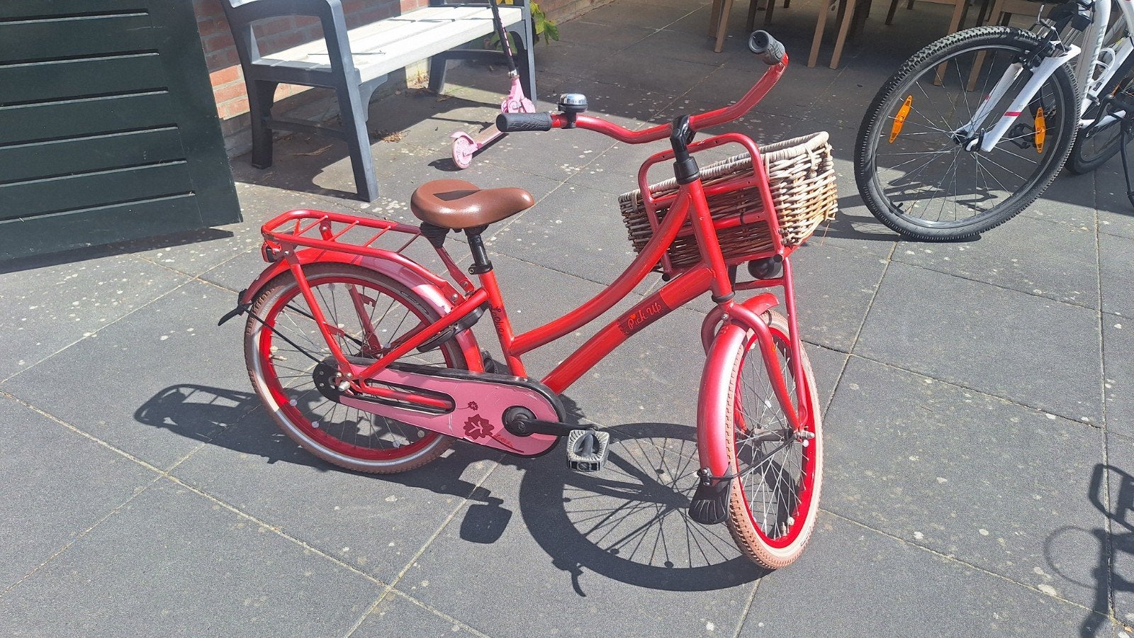 Meidenfiets Loekie, Ophalen, Gebruikt, 20 inch