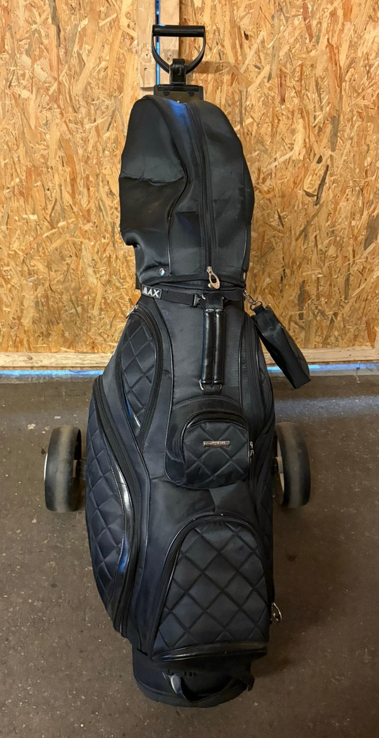 Wilson Staff Quilted cartbag met regenhoes, Ophalen, Zo goed als nieuw, Tas, Overige merken