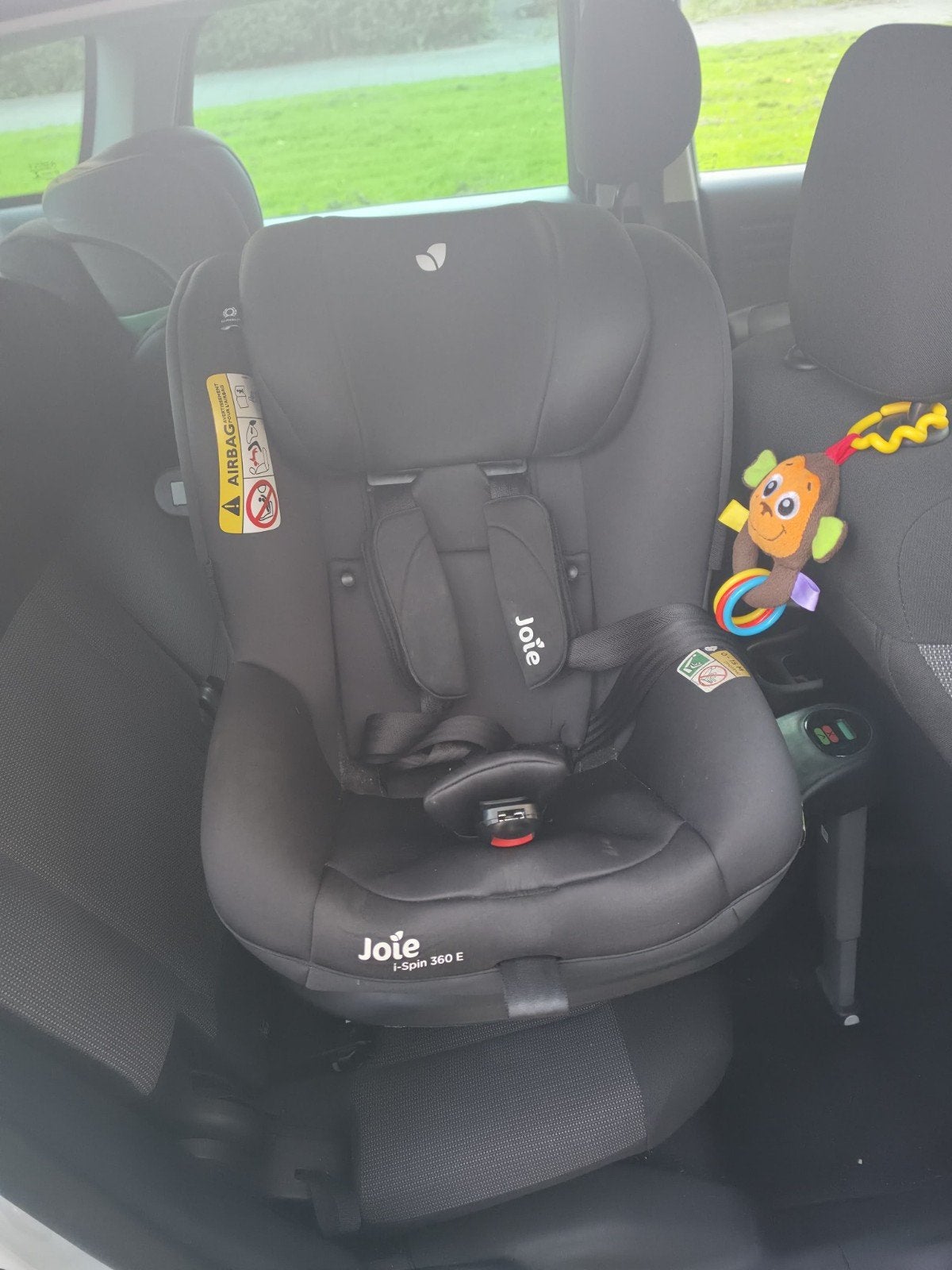 Joie i-Spin 360 Shale autostoel met Isofix en baby-inzet, Verstelbare rugleuning, 0 t/m 18 kg, Zo goed als nieuw, Isofix