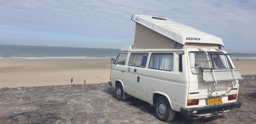 Iconische Volkswagen Westfalia T3 – Instapklaar, Auto's, Volkswagen, Overige carrosserieën, Wit, Origineel Nederlands, Particulier