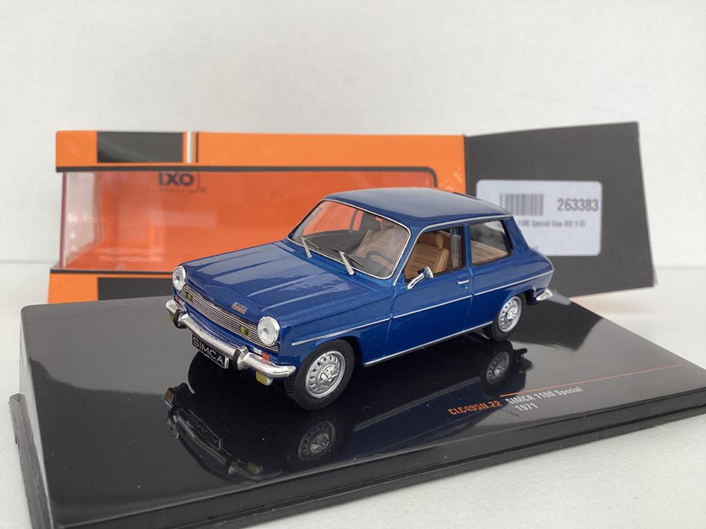 Simca 1100 Special (1971) 1:43 Ixo Nieuw in verpakking, Ophalen of Verzenden, Nieuw, Auto, Overige merken