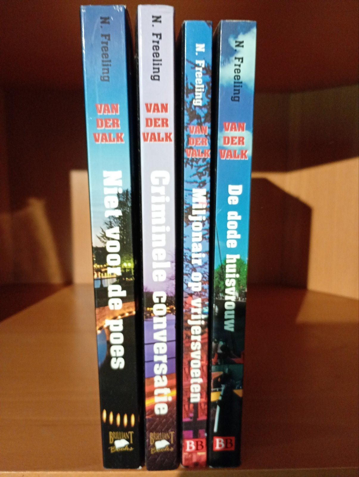 N. Freeling - Van der Valk boeken (4 stuks), Boeken, Ophalen of Verzenden, Gelezen, N. Freeling