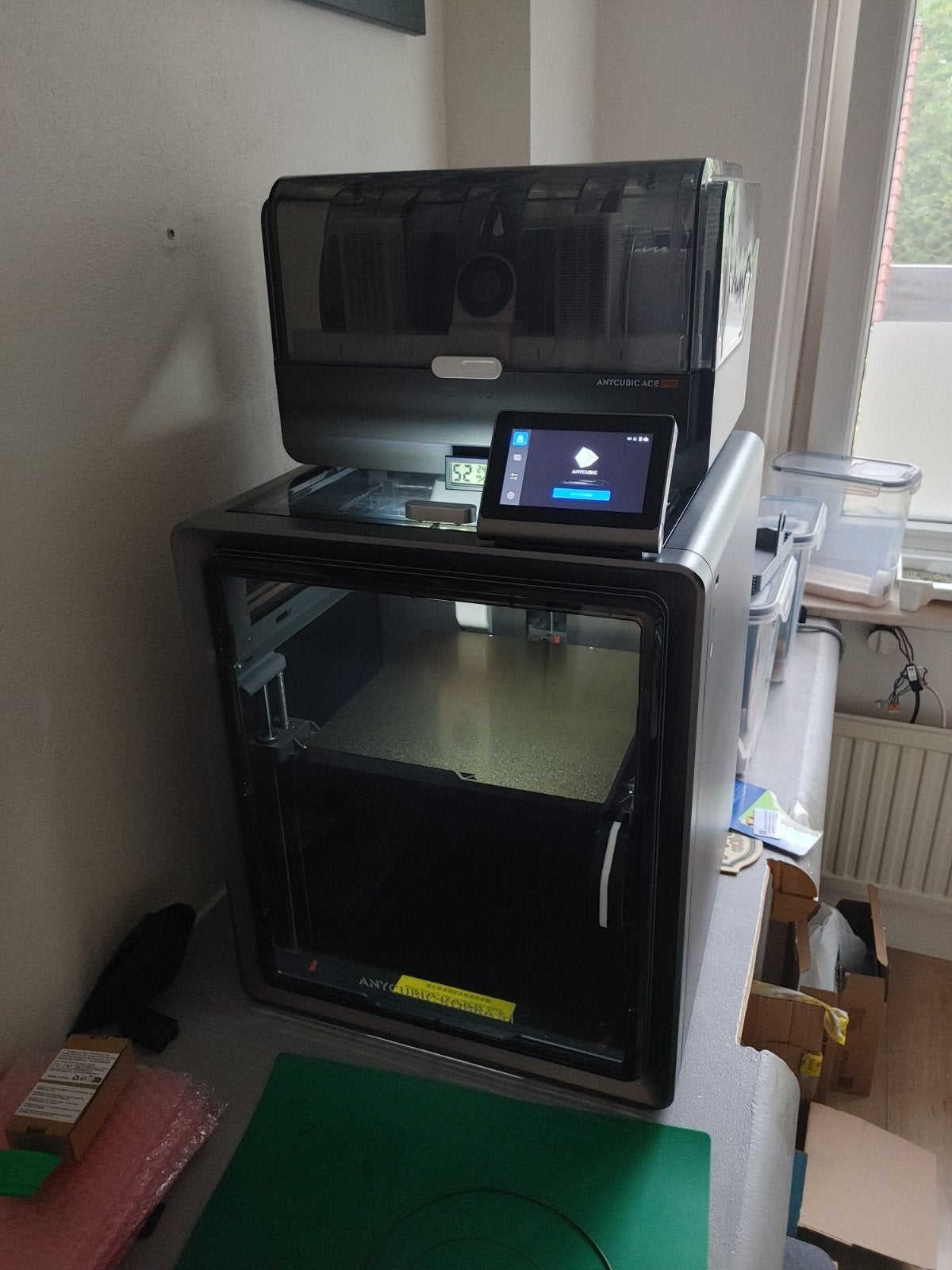 Anycubic Kobra s1 combo 3D-printer, Ophalen, Zo goed als nieuw, Filament, Anycubic