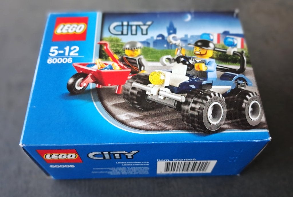 Lego city police set 60006 - Police Quad/Politie ATV (2013)., Verzenden, Lego, Compleet, Complete set