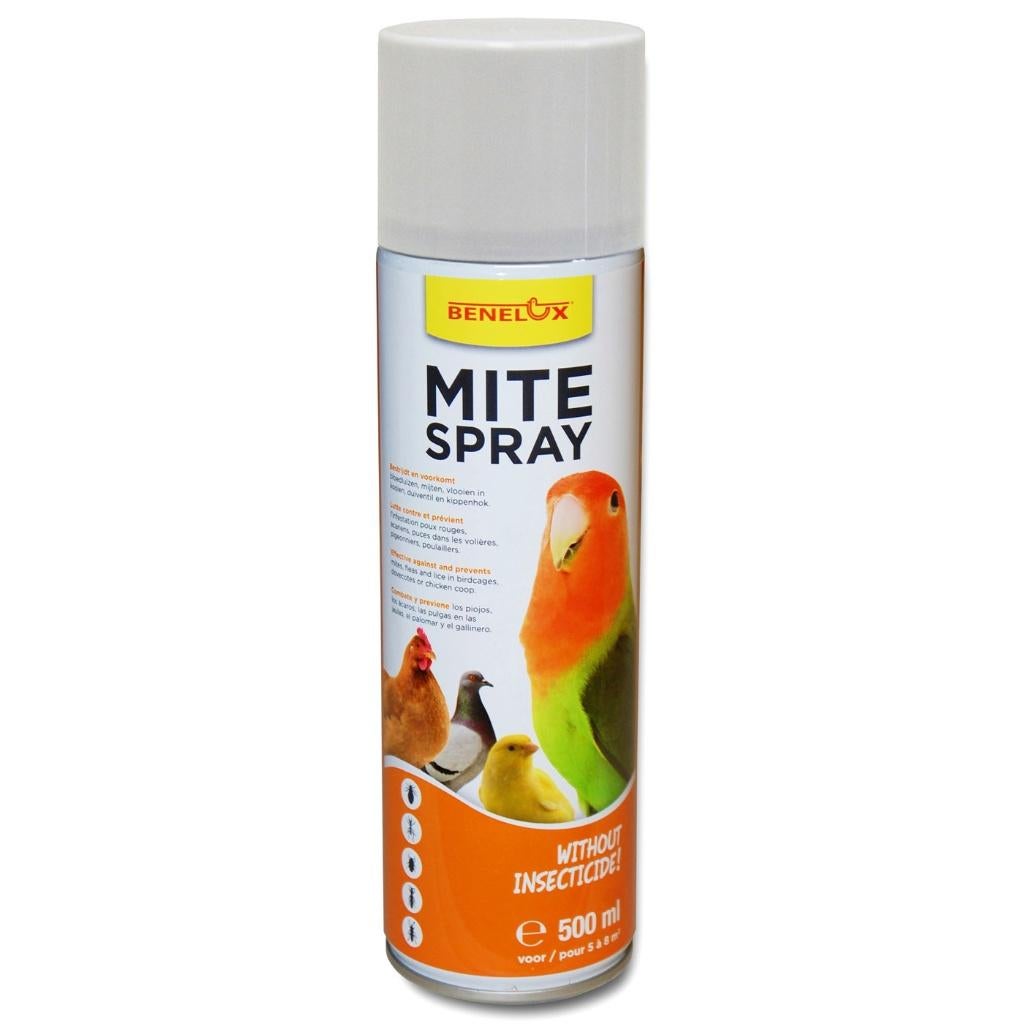 Mite Spray 500ml, Dieren en Toebehoren, Pluimvee | Toebehoren, Nieuw, Kippenhok of Kippenren, Ophalen of Verzenden