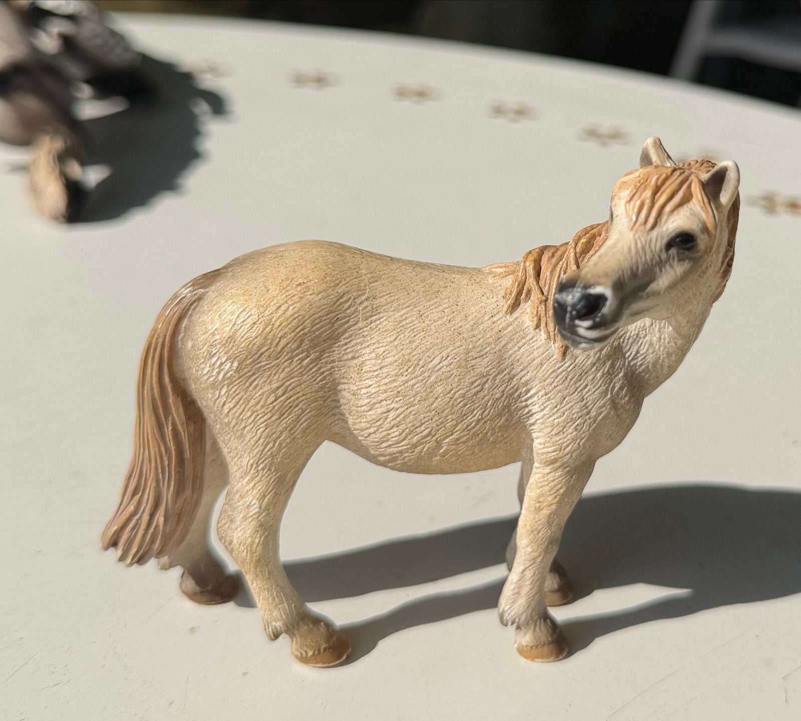 Schleich Rijpony (2005) - Omkijkend model, Ophalen of Verzenden, Gebruikt