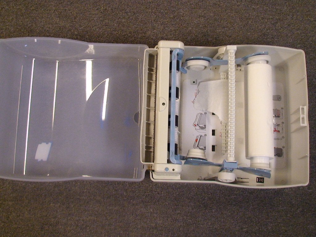 Lotus handdoekdispenser enmotion dispenser wit, Ophalen of Verzenden, Zo goed als nieuw, Wit, Handdoek