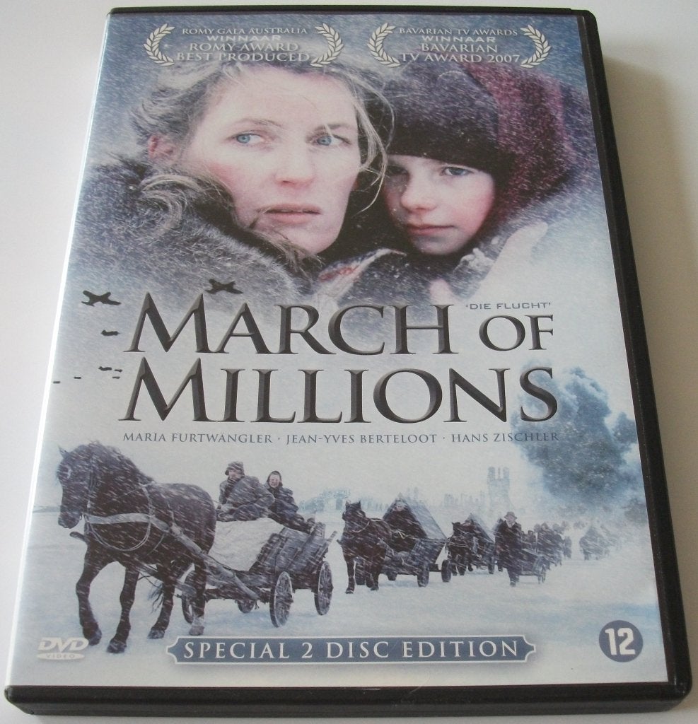 Mini-Serie *** MARCH OF MILLIONS *** 2-Disc Boxset, Speciale editie, Nederlands, Duits, Ophalen of Verzenden