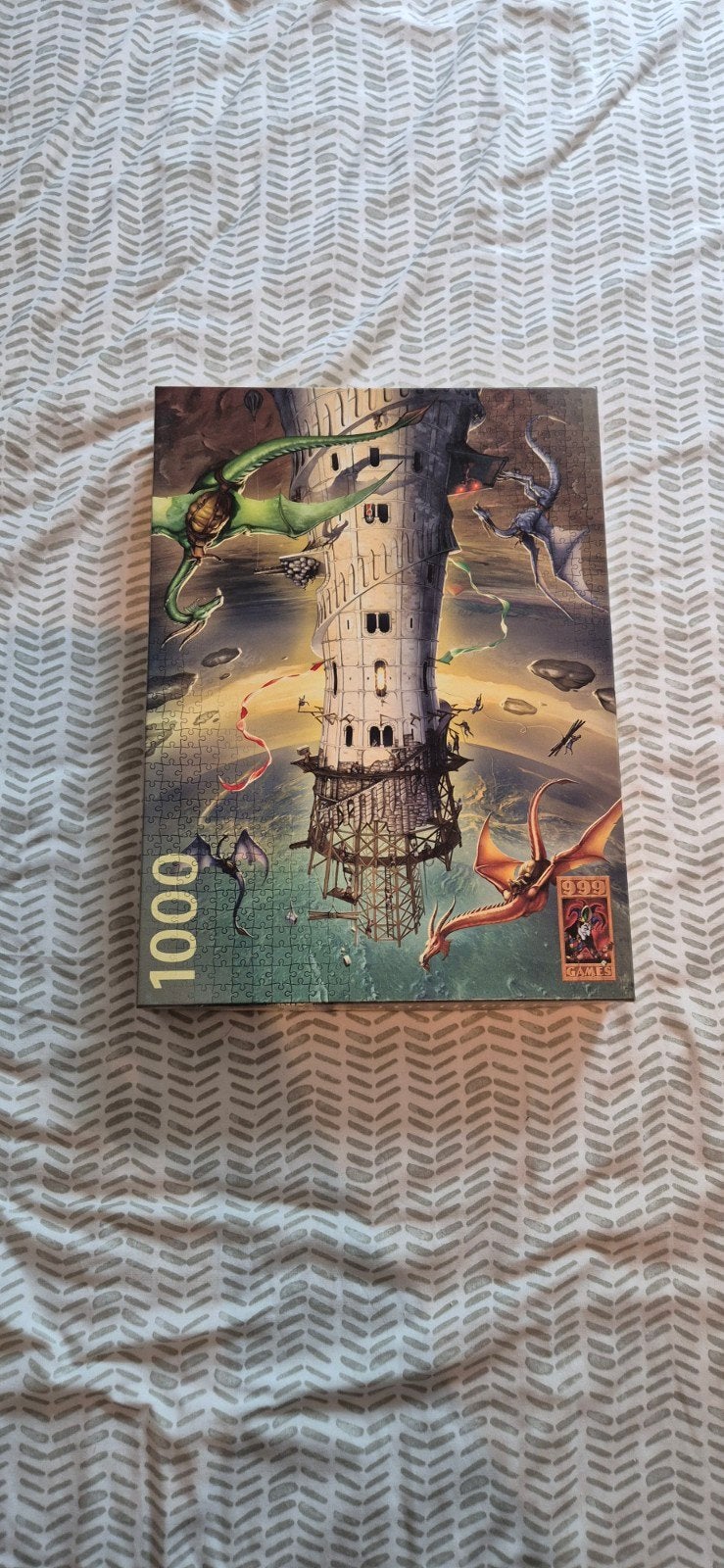 Draken puzzel, Ophalen, 500 t/m 1500 stukjes, Zo goed als nieuw, Legpuzzel