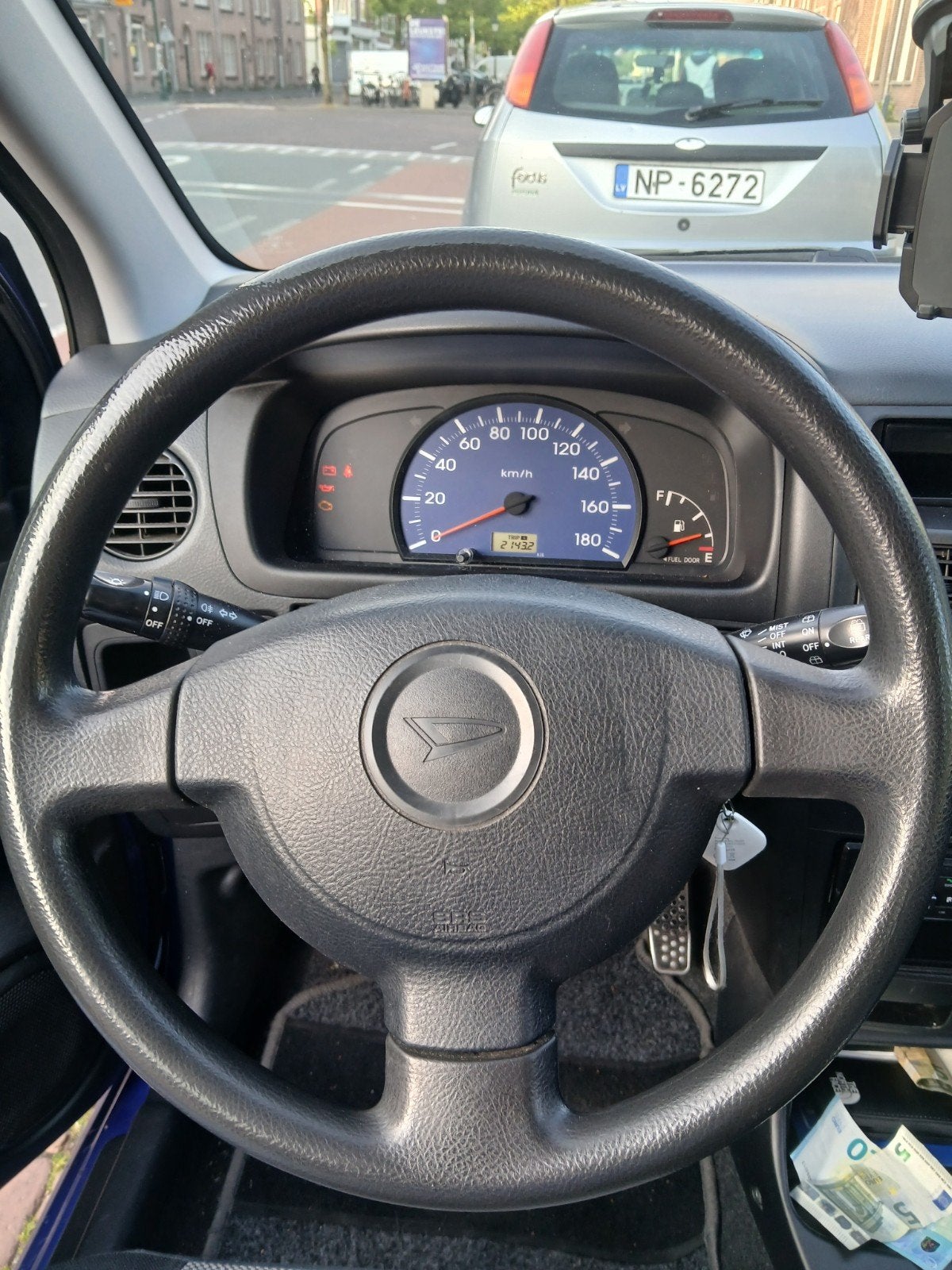 Daihatsu2008 Blauw NAP jaar apk  vaste prijs graag of niet !, Auto's, 600 kg, 18 €/maand, Cuore, Origineel Nederlands