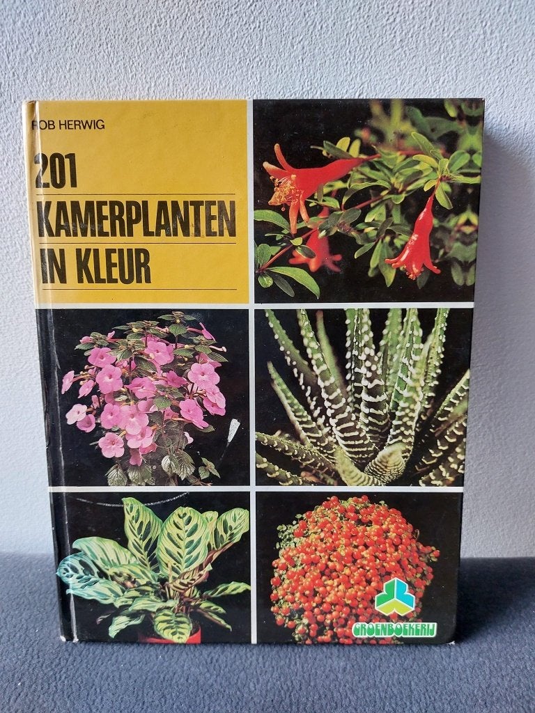 201 kamerplanten in kleur, Boeken, Gelezen, Ophalen of Verzenden, Kamerplanten, Rob Herwig