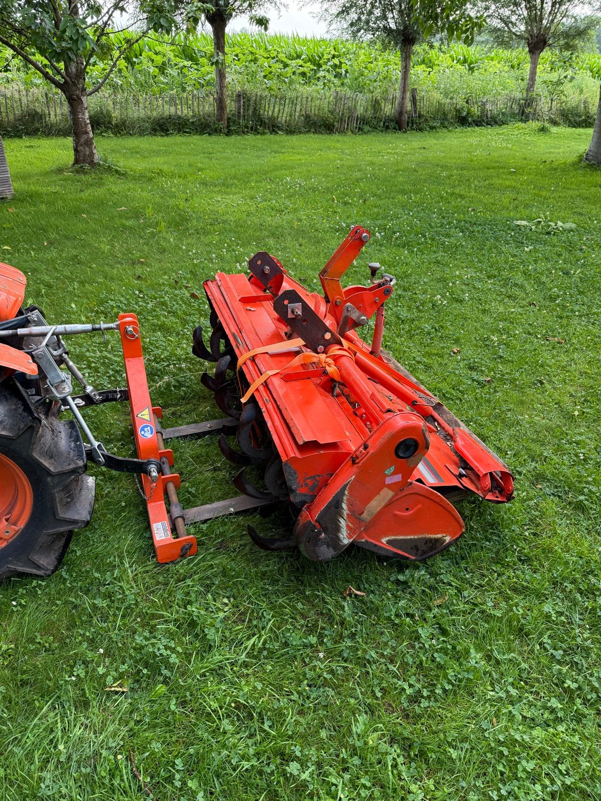Frees 1.5 meter werkbreedte 3-puntshef, Ophalen of Verzenden, Gebruikt