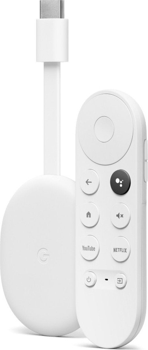 Chromecast met Google TV 4k, Audio, Tv en Foto, Mediaspelers, Ophalen of Verzenden, Zo goed als nieuw, HDMI, Minder dan 500 GB