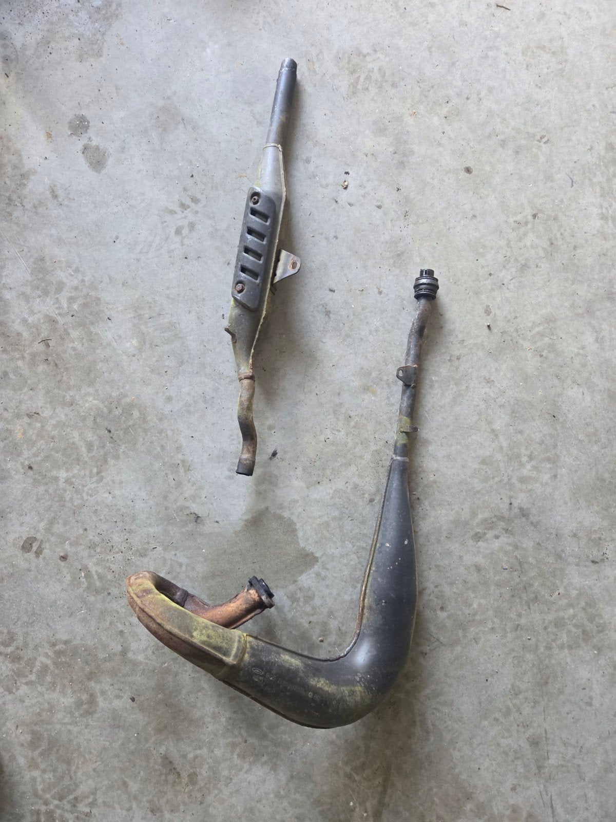 orginele Honda mtx ot 80 uitlaat en demper, Ophalen of Verzenden, Zo goed als nieuw, Uitlaat, Overige merken