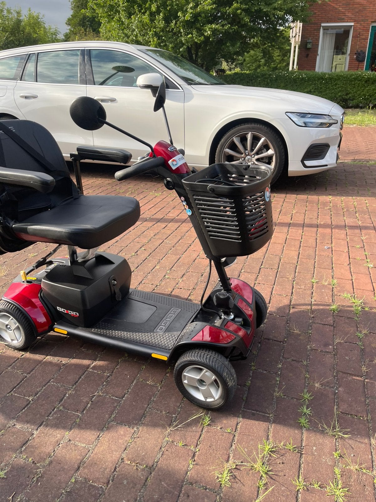 Geweldige opvouwbare scootmobiel GOGO zo goed als nieuw, Ophalen of Verzenden, Zo goed als nieuw, Elektrische rolstoel