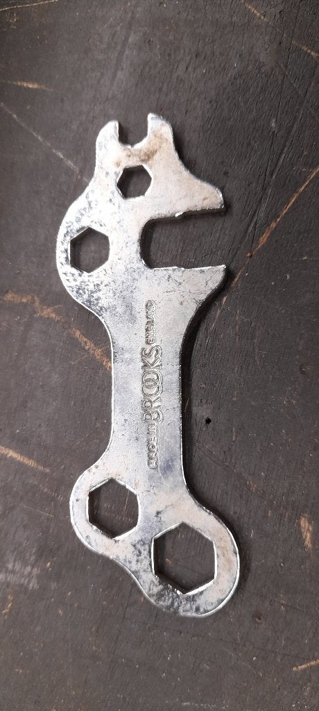 Fietsgereedschap brooks multi sleutel oldtimer, Fietsen en Brommers, Ophalen of Verzenden, Gebruikt, Gereedschapsset