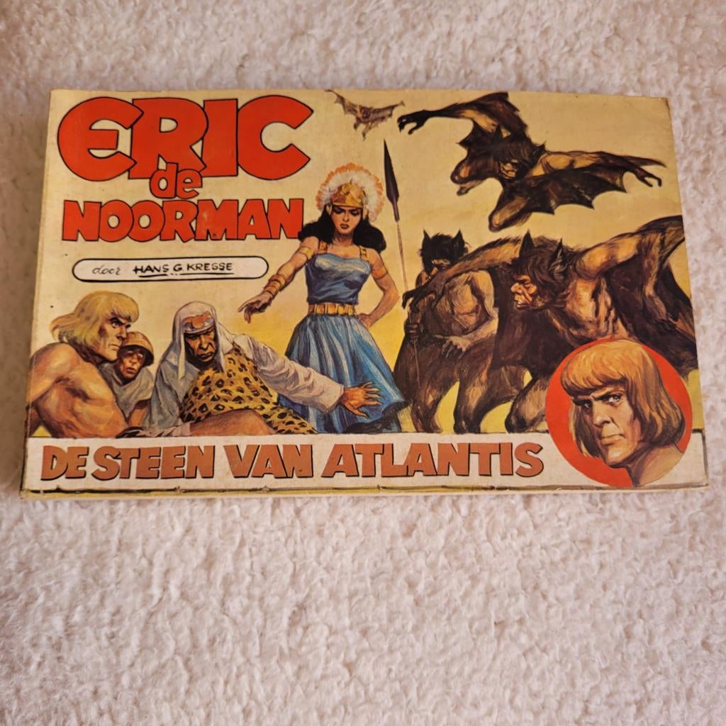 Eric de Noorman - De Steen van Atlantis (Hans G. Kresse), Eén stripboek, Ophalen of Verzenden, Gelezen, Hans G. Kresse