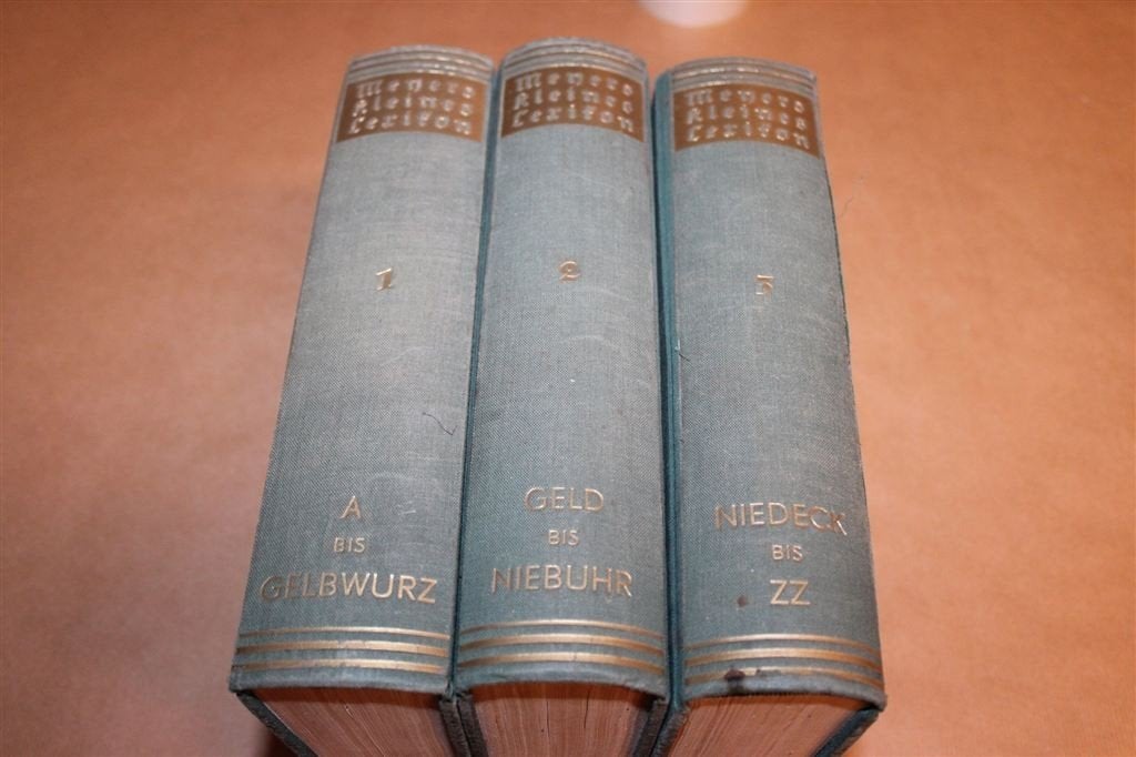 Meyers Kleines Lexikon 3 Delen — Duitse Encyclopedie 1933, Ophalen of Verzenden, Gelezen, Dieren
