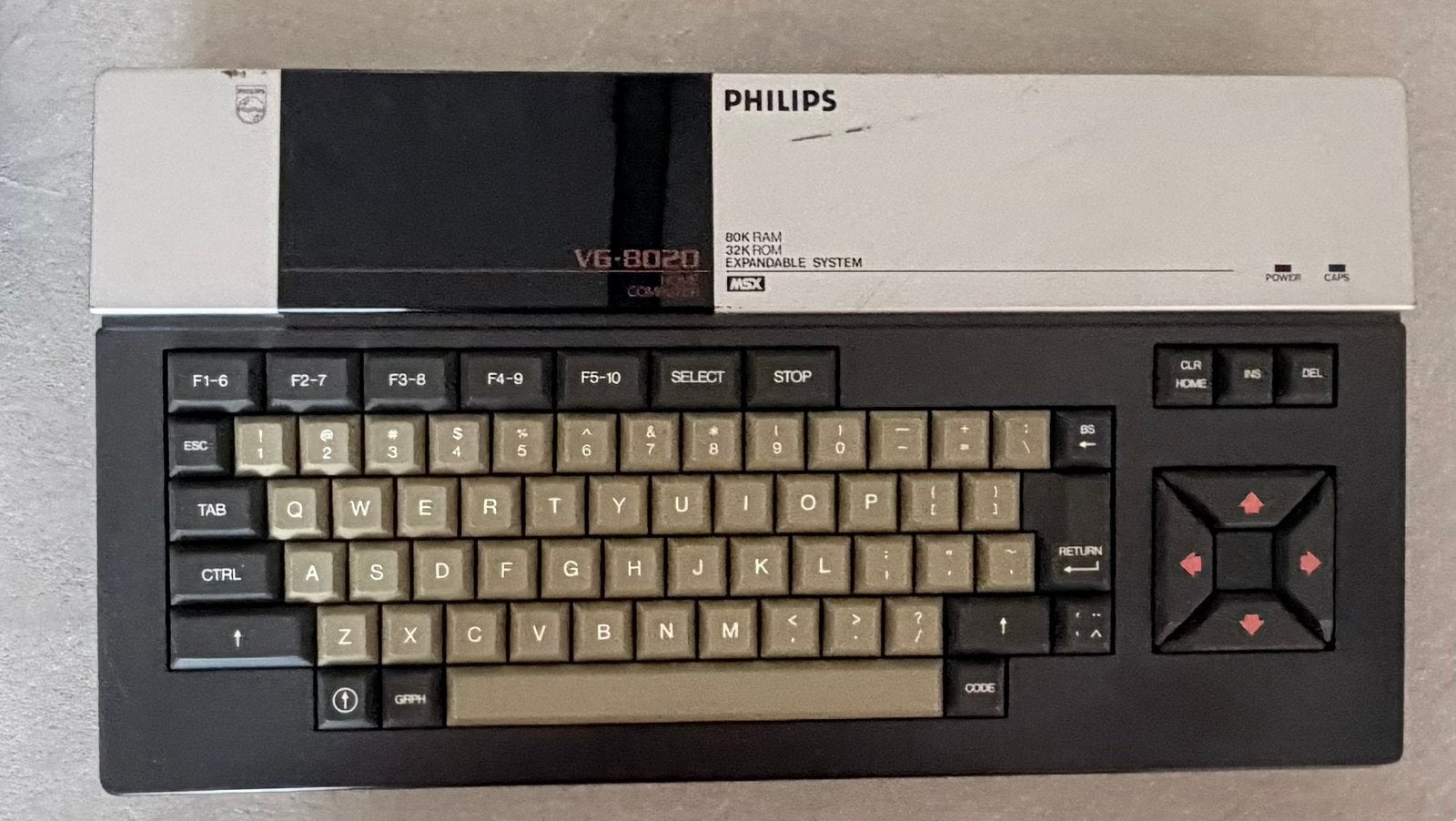 MSX Philips VG 8020 + datarecorder + diverse, Ophalen