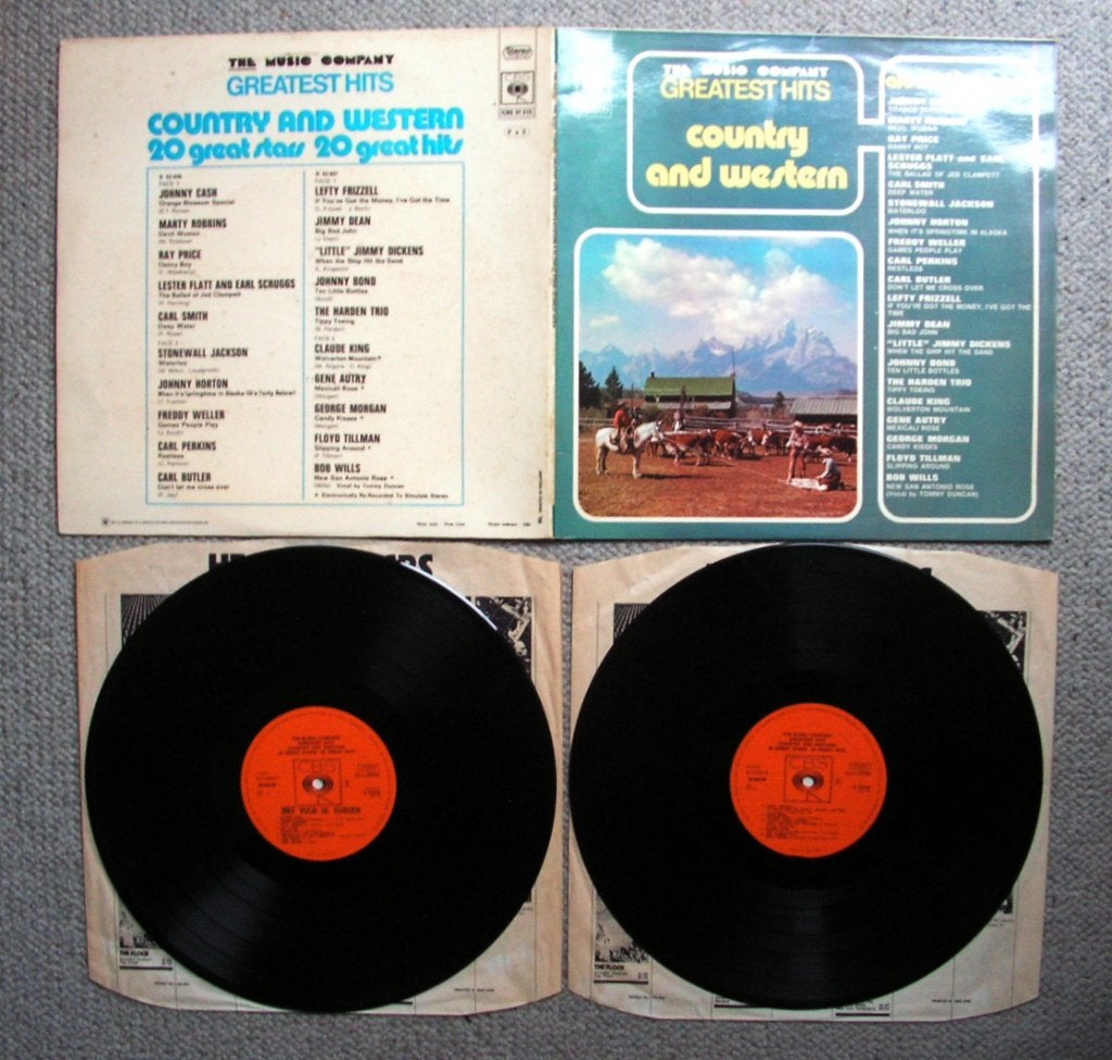 The Music Company Greatest Hits Country And Western 20 nrs, LP, Originele persing, Ophalen of Verzenden, Zo goed als nieuw