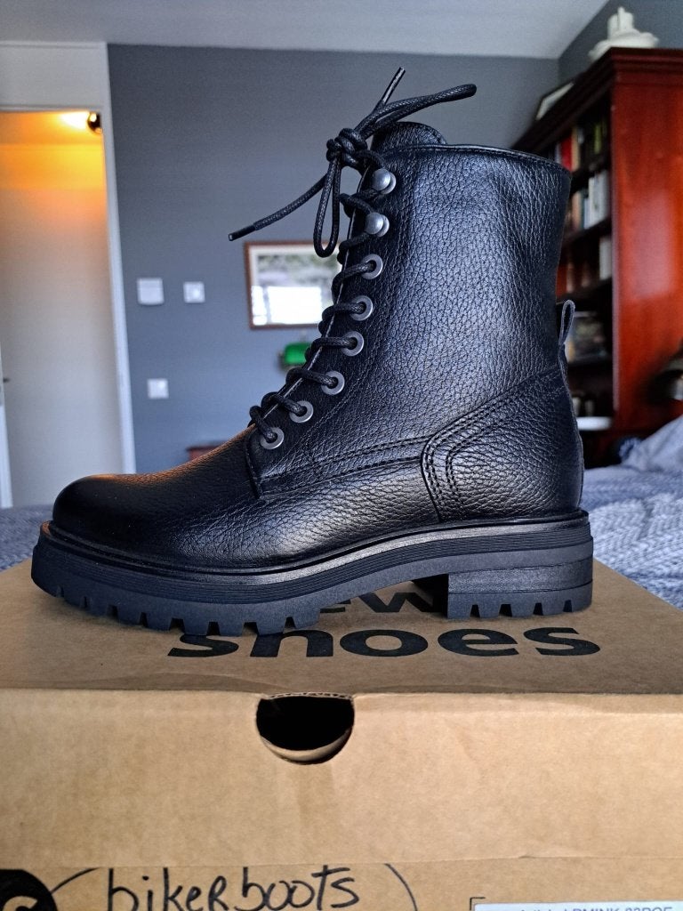 Stoere biker boots, Ophalen, Zwart, Zo goed als nieuw, Ps poelman