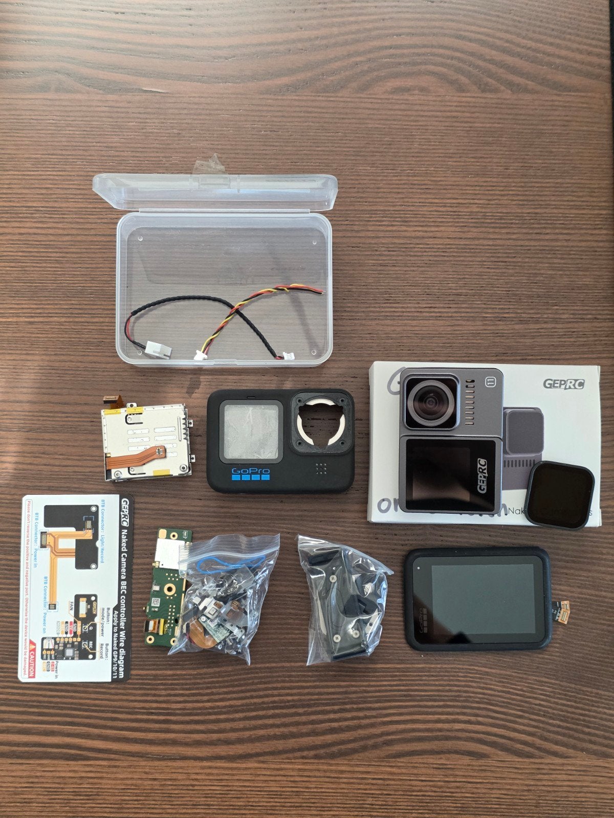 Gopro 11 naked GepRC alu case, Ophalen of Verzenden, GoPro
