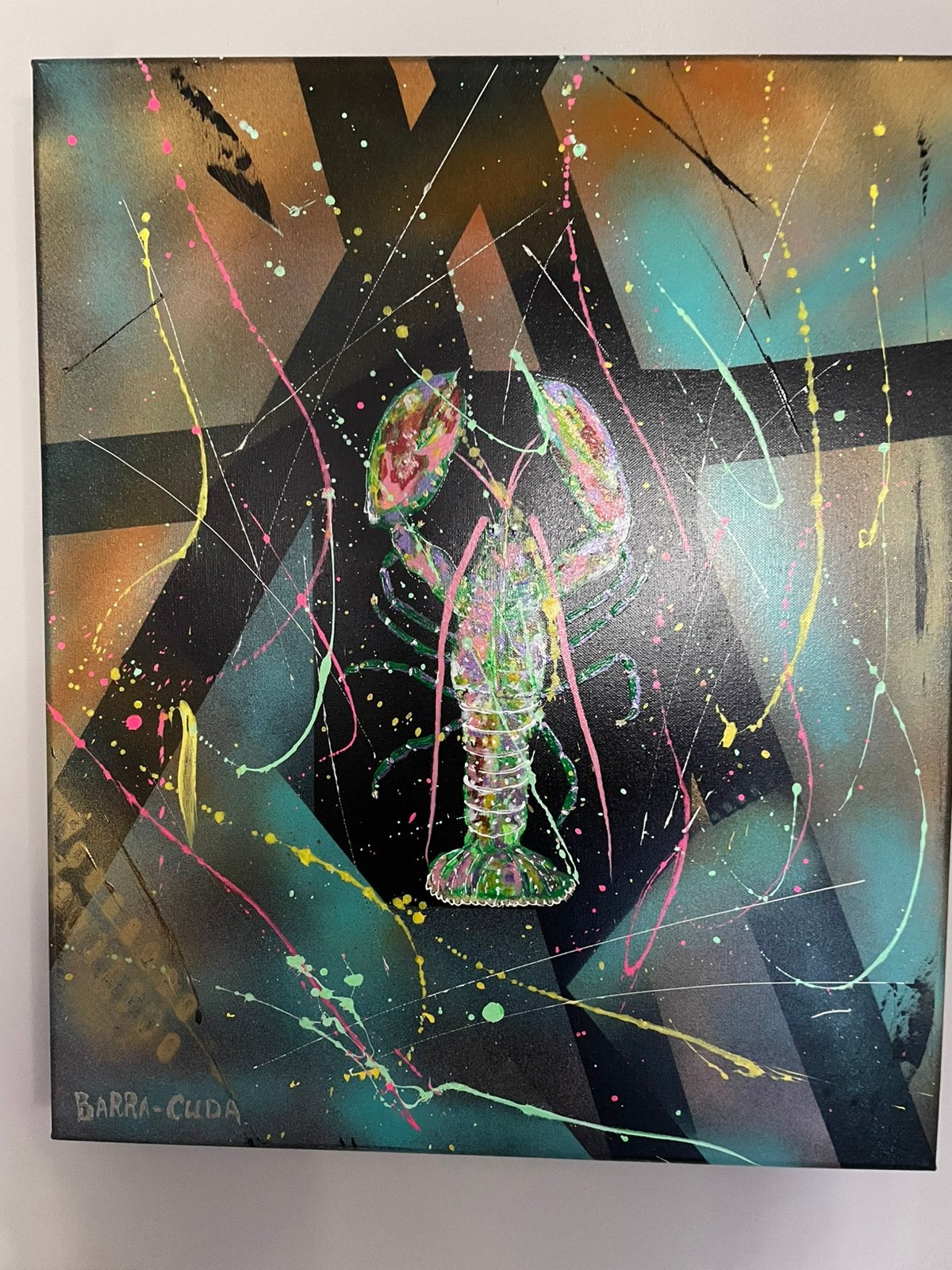 Pop-art schilderij, Ophalen of Verzenden