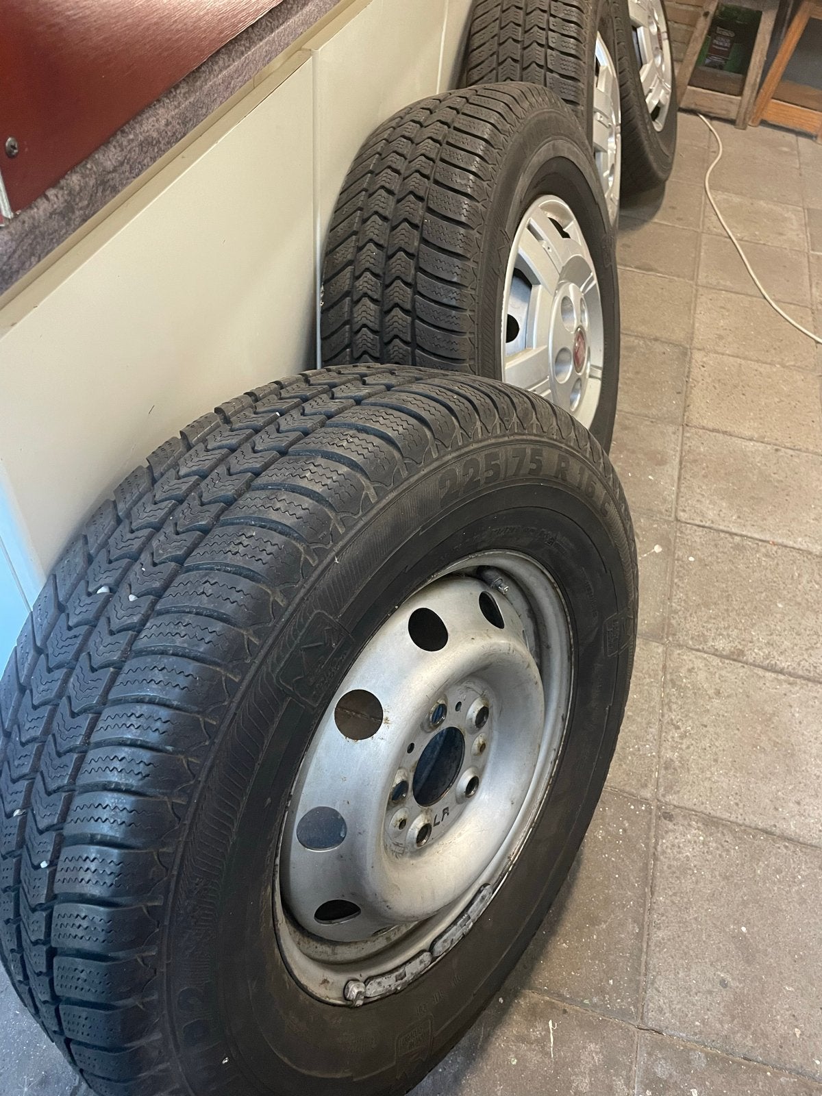 Ducato Semperit Winterwielen 225/75 /R16, Ophalen of Verzenden