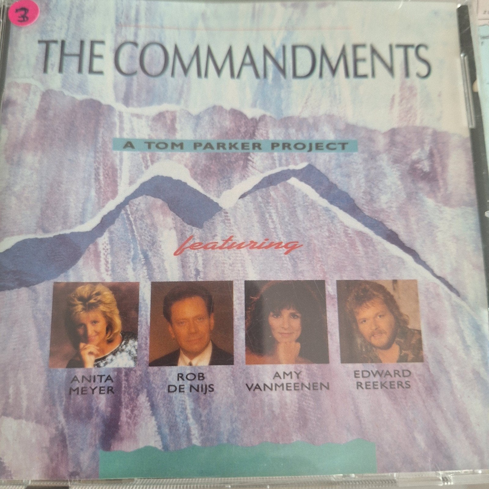 The Commandments - A Tom Parker Project CD (1990), Gebruikt, Pop, Ophalen of Verzenden, Inclusief doosje