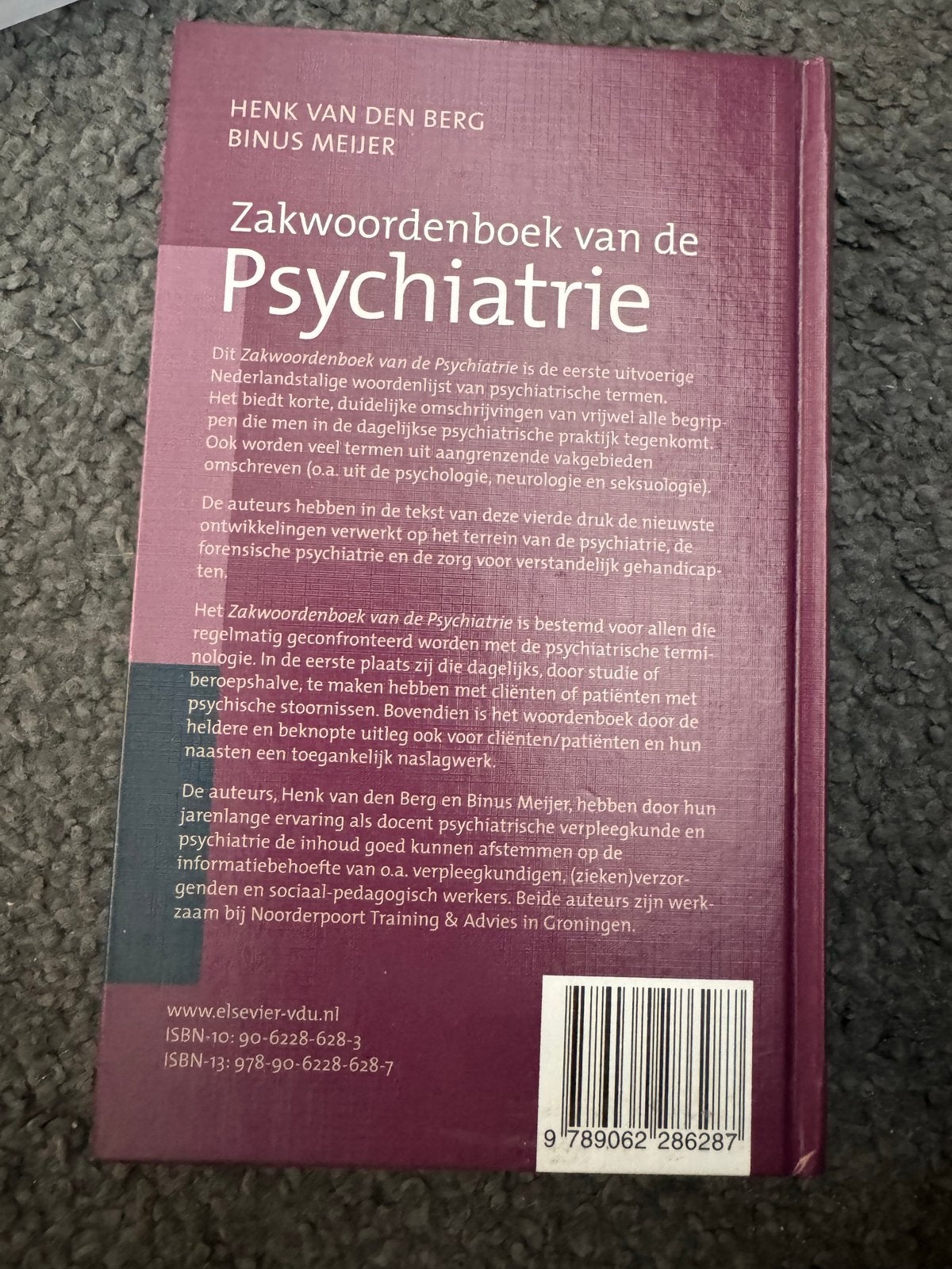 B. Meijer - Zakwoordenboek van de Psychiatrie, Sociale wetenschap, Nieuw, Ophalen of Verzenden, B. Meijer; H. van den Berg